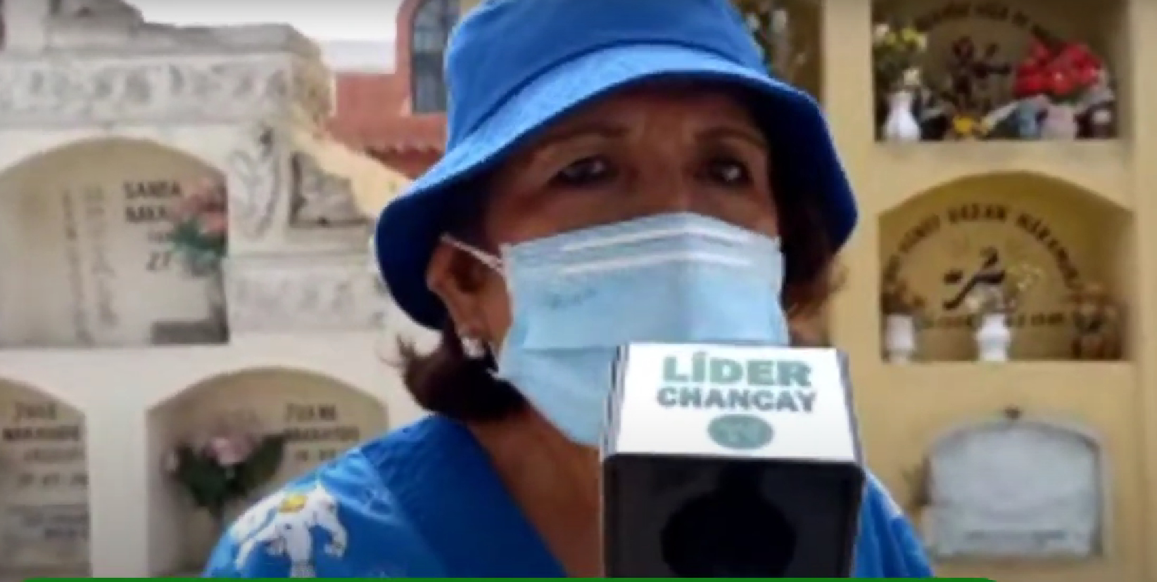 Video. Fumigan cementerio de Chancay