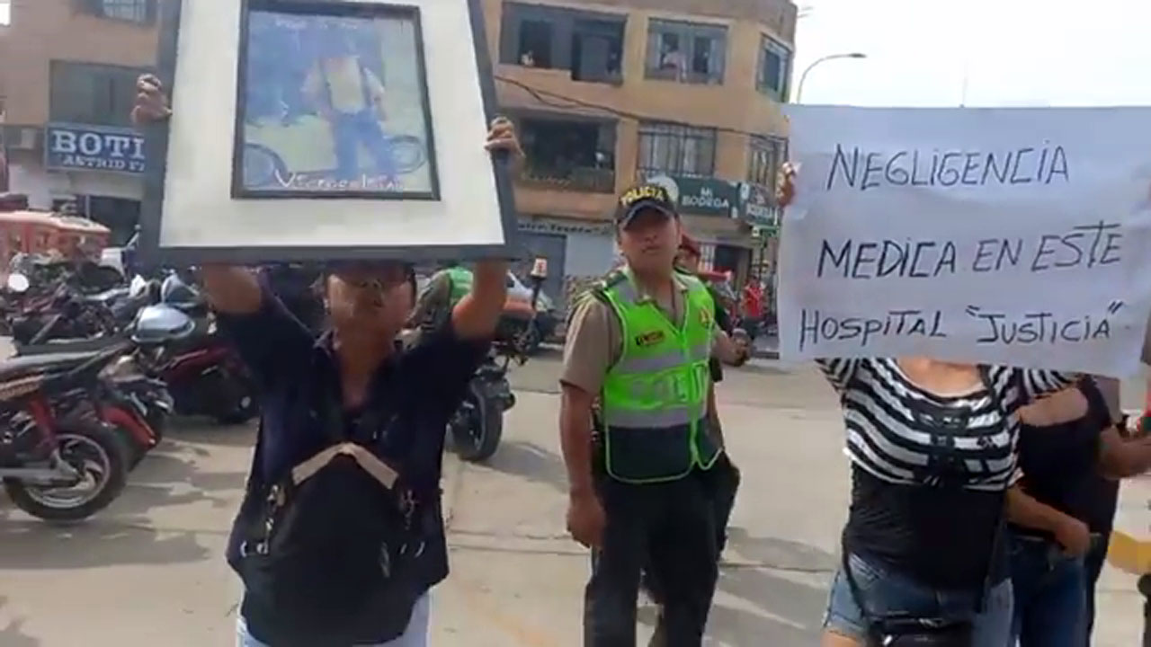 Reclaman Justicia por Presunta Negligencia Médica en Hospital de Huaral